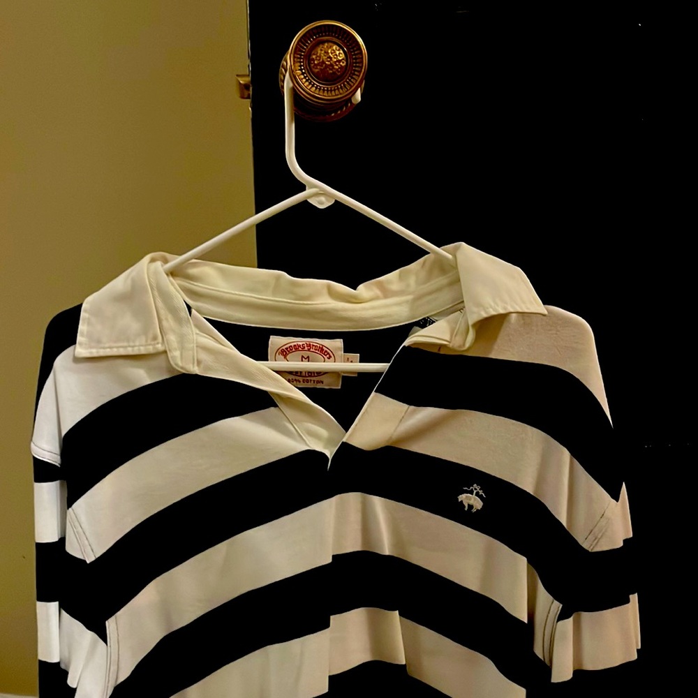 Brooks Brothers long sleeve polo, M